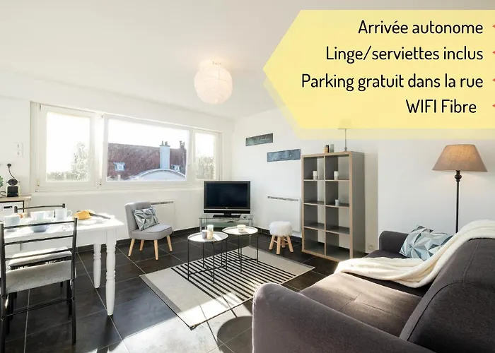 Appartement Malo - Proche Plage - Arrivee Autonome